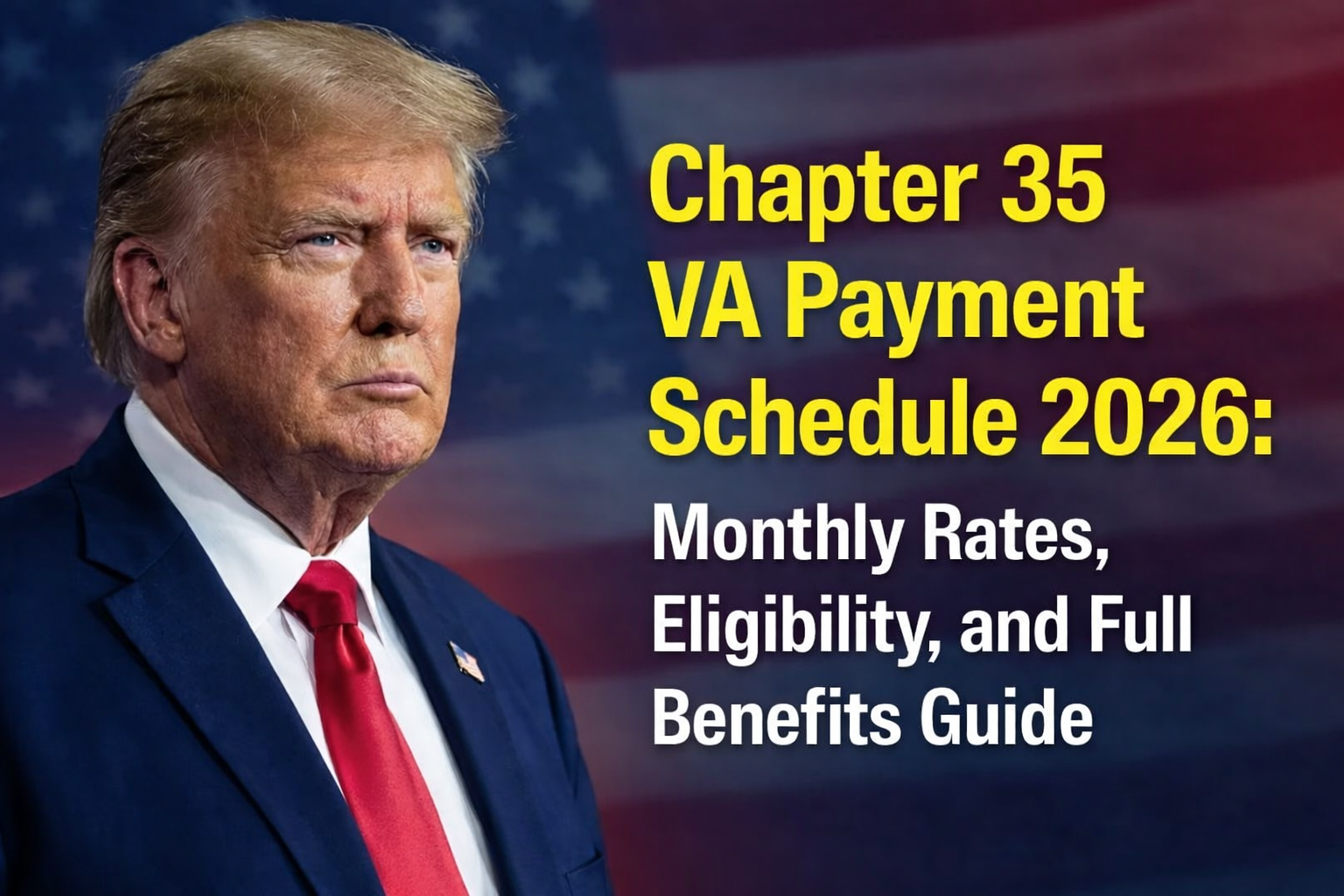 Chapter 35 VA Payment Schedule 2026